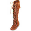 Page 4-B_Style#1322_Boot: "Softsole Double Leather Botton", brown suede.
